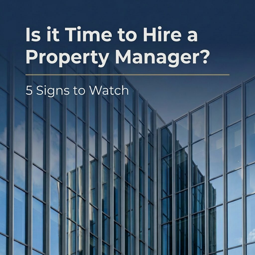 Modern commercial office building representing proactive property management in Salt Lake City